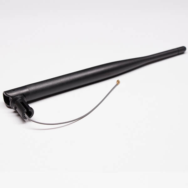 2.4G天線5dbi wifi 黑色大s外置膠棒天線配IPEX跳線 2.4G天線5dbi wifi 黑色大s外置膠棒天線配IPEX跳線